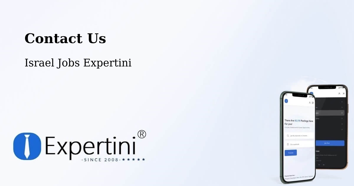 Contact Expertini – Azor - Israel Jobs Expertini