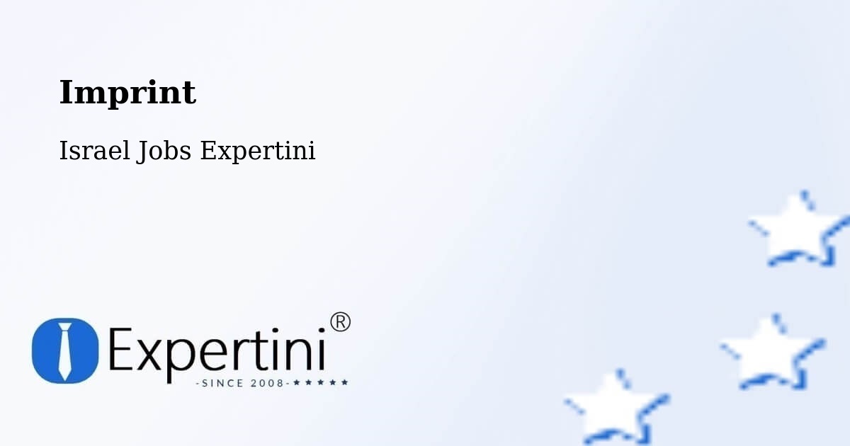 Imprint – Azor - Israel Jobs Expertini